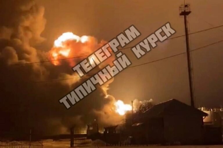 Ukraine raided across the border, setting fire to Russian oil depots 0
